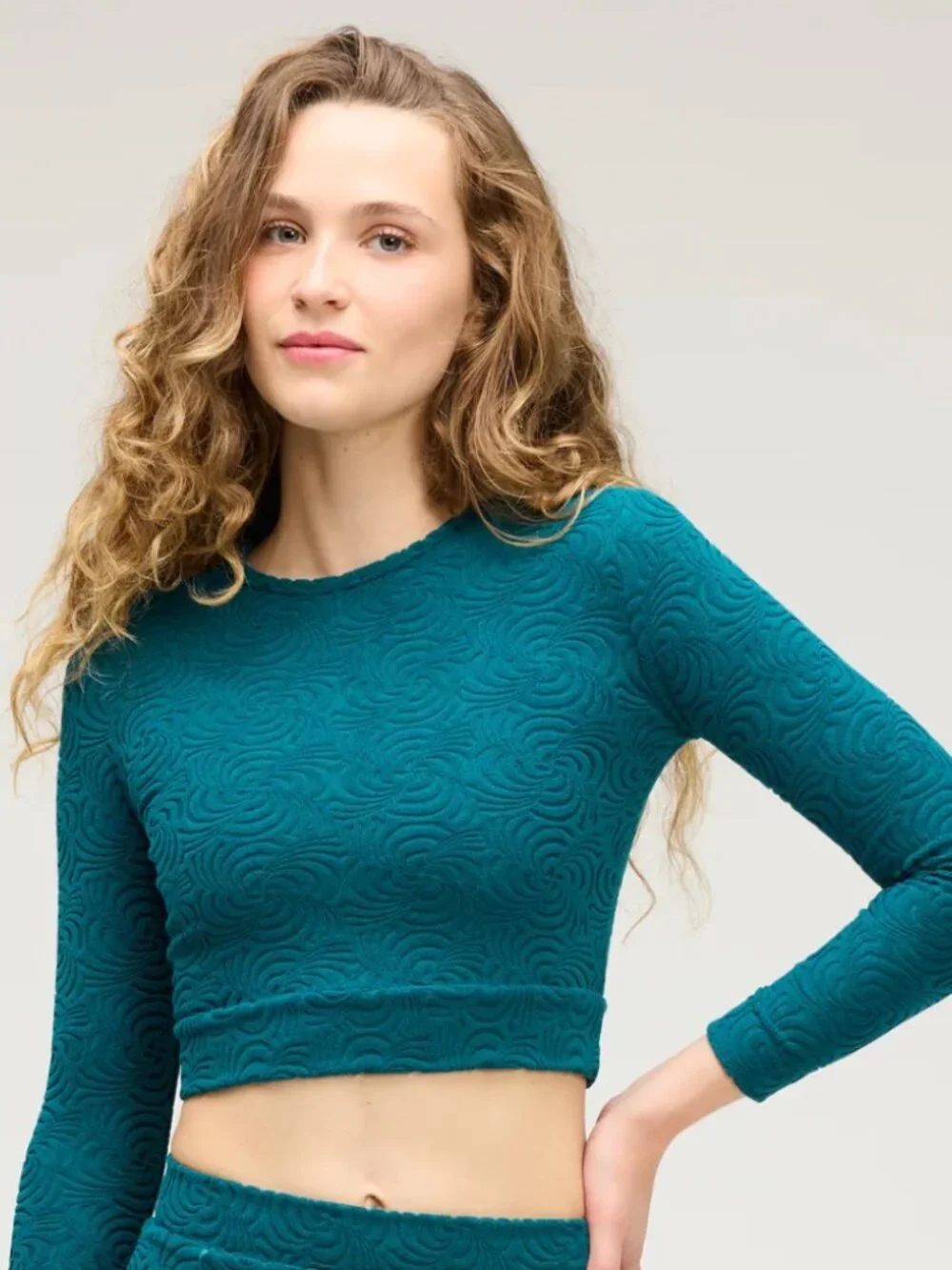 Free People / Seea Palomar Crop Top Rash Guard❤️ NWT Slim Fit